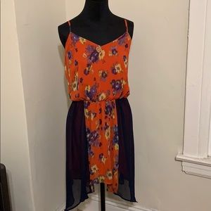 Bar III Floral Dress SZ M